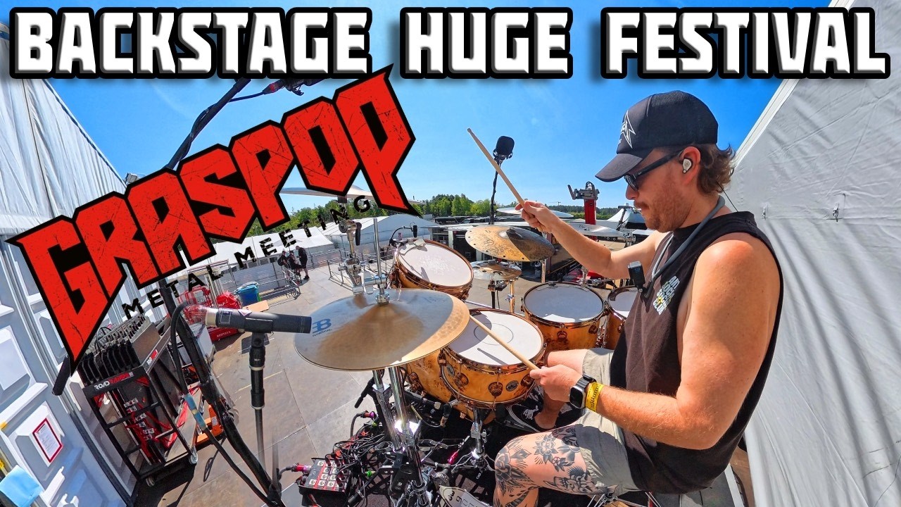 Graspop 2025 | Drum Tech POV