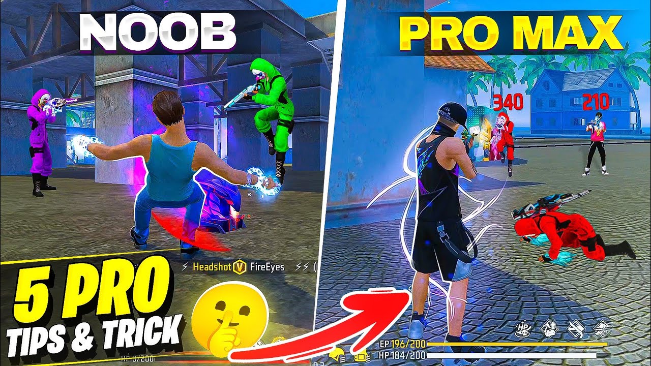 Top 5 SHOCKING 🤯 Tips And Tricks in Free Fire || FireEyes Gaming