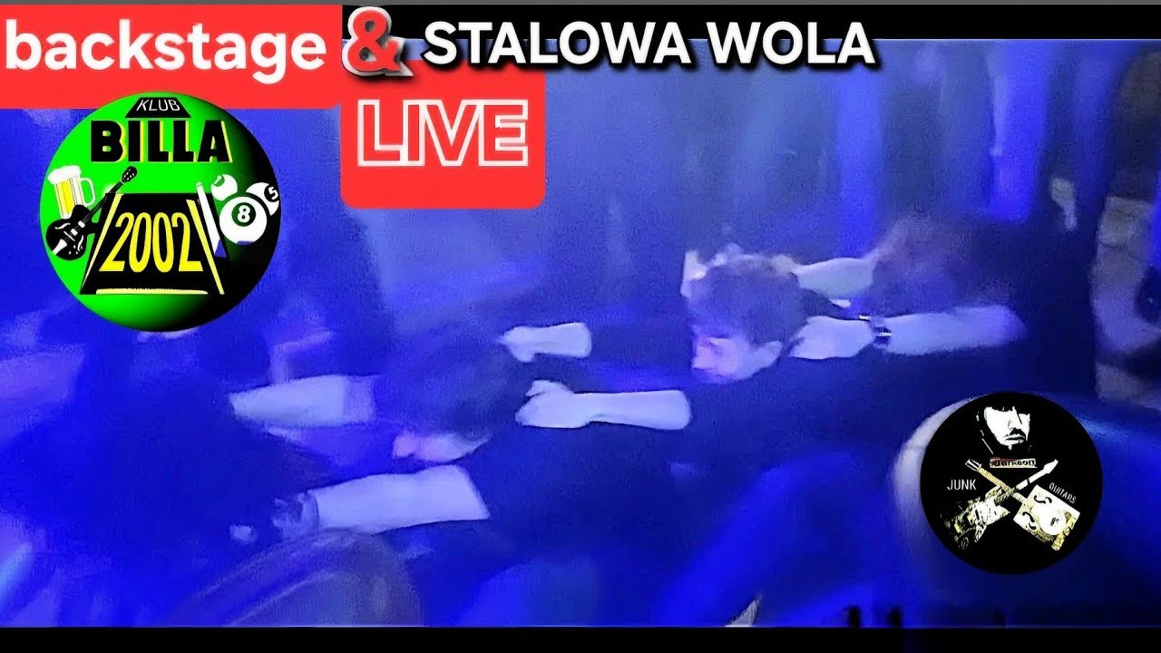 BACKSTAGE & LIVE - KLUB BILLA - STALOWA WOLA - Leash Eye/Jolly Roger/The Side