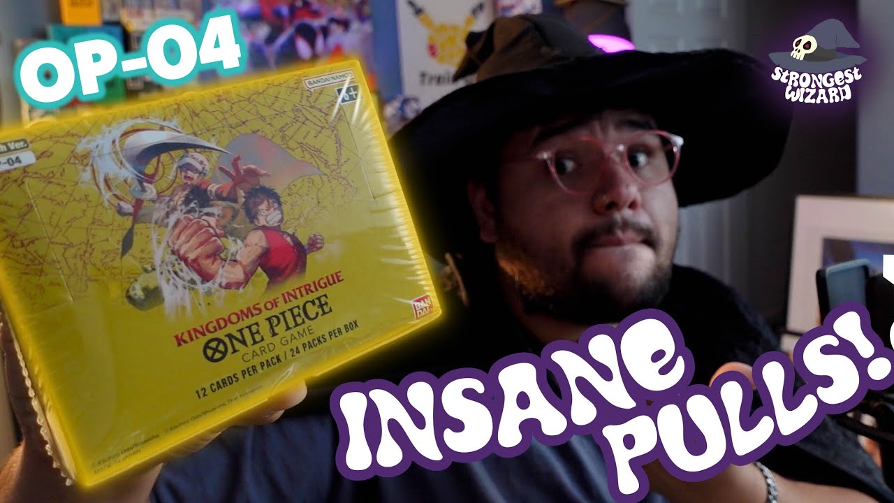 INSANE Pulls! One Piece TCG : Kingdoms of Intrigue Unboxing