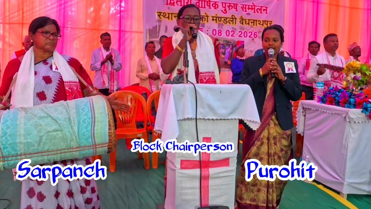 जेतान बोरो बनोआ//mundari bhajan song//purush sammelan Tisco purnapani @soyofficial3450 