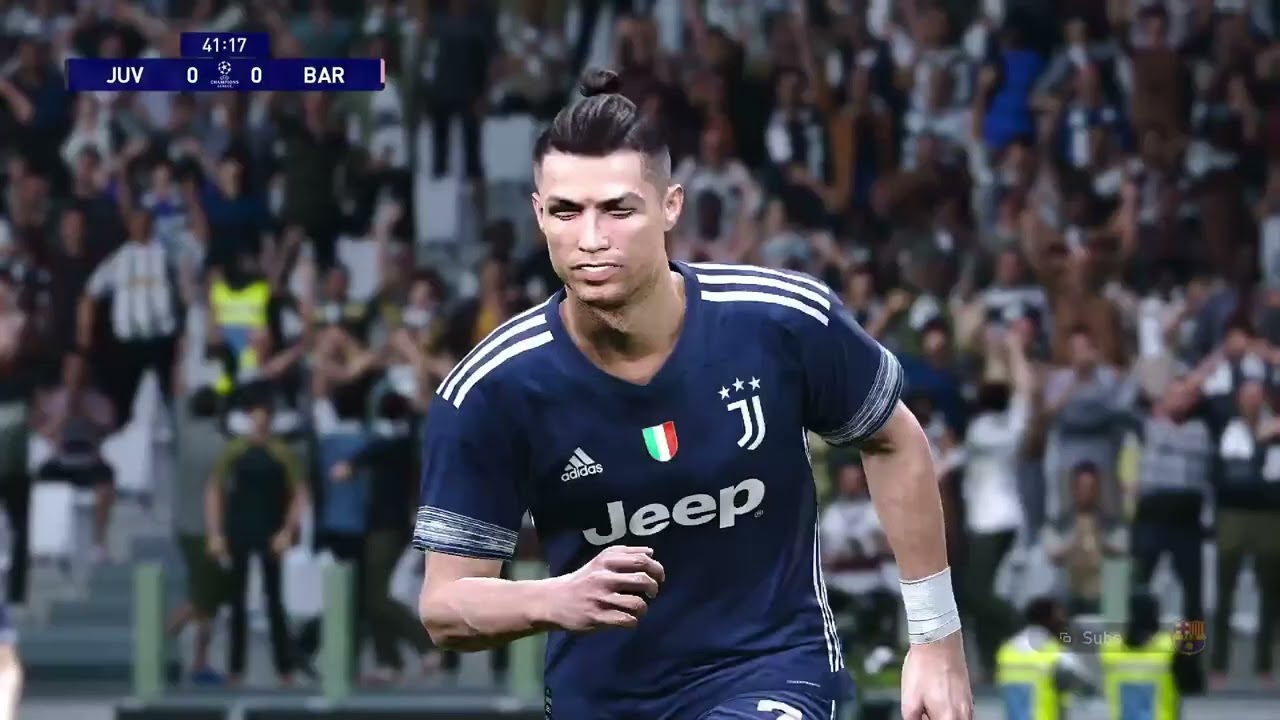 E football 2021  UCL Match - Fc Barcelona VS Juventus ( MatchDay 2 )