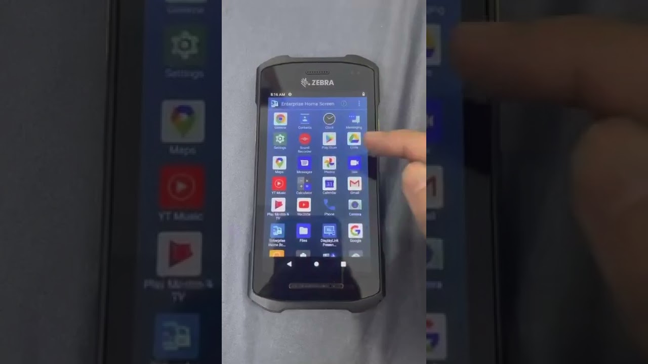 Hướng dẫn sử dụng Enterprise Home Screen 4.0 Zebra
