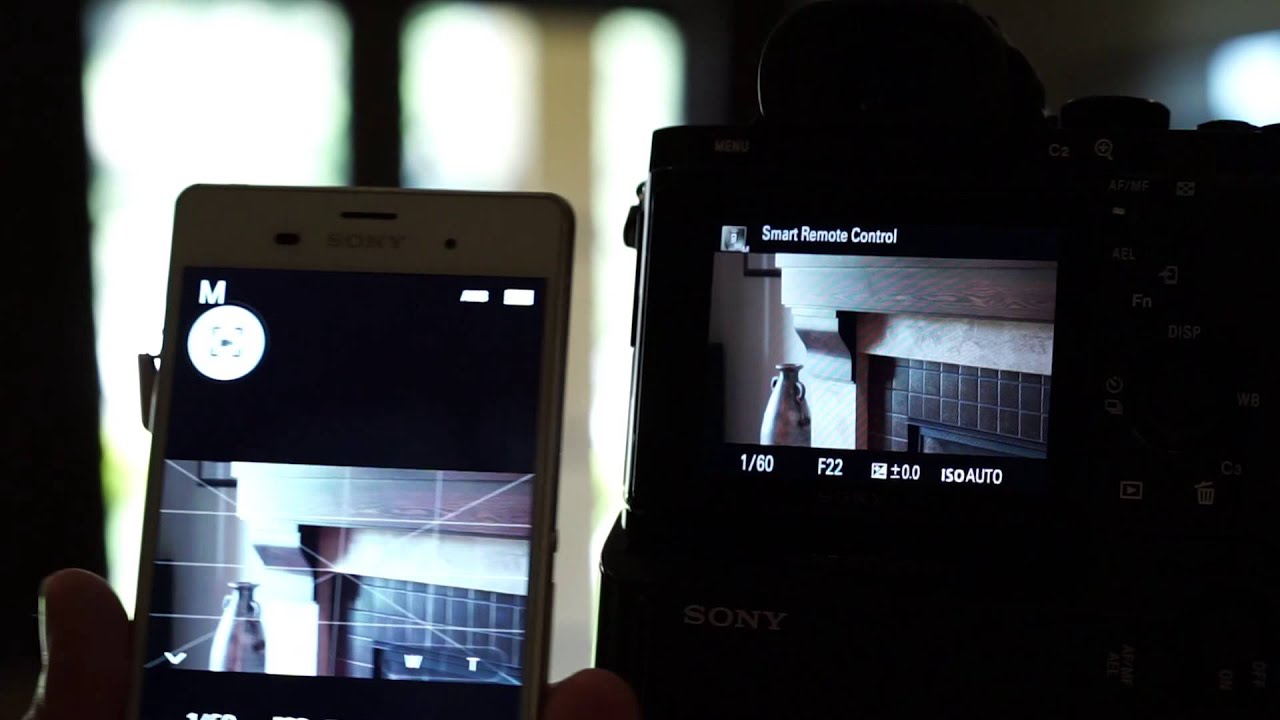 Sony Camera PlayMemories Remote App - Smart Control