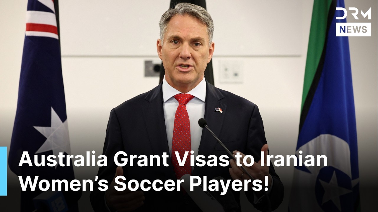 FULL REMARKS: Australian Defence Minister Confirms 6 Players Granted Humanitarian Visas | AC1Z
