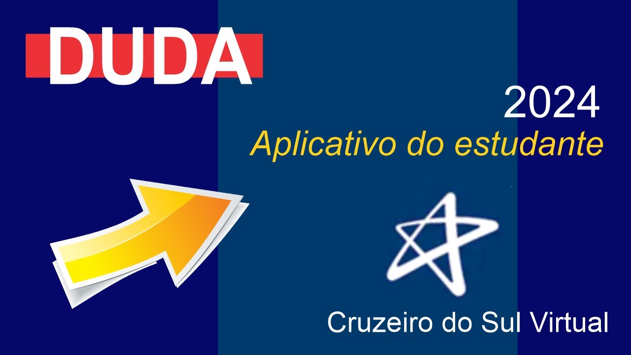 DUDA APP de estudante Cruzeiro do Sul Virtual 2024