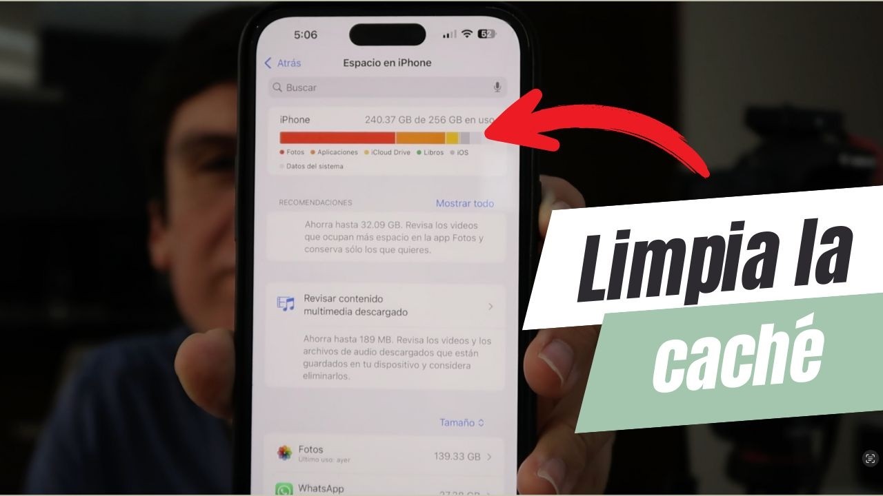 3 FORMAS de LIMPIAR la MEMORIA CACHÉ de tu IPHONE ✅