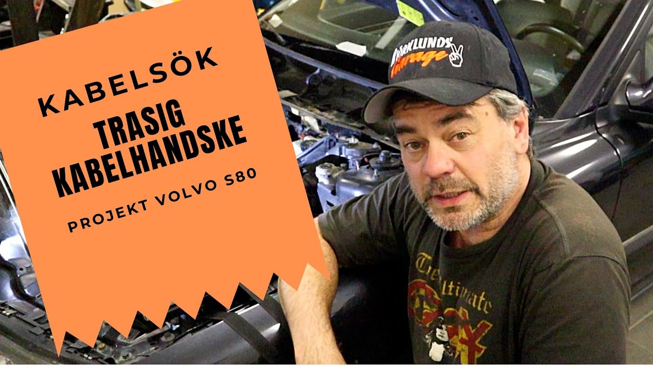 Vart tar den trasiga kabelhandsken till styrenheten för ABS vägen? Projekt Volvo S80 - Del 4.
