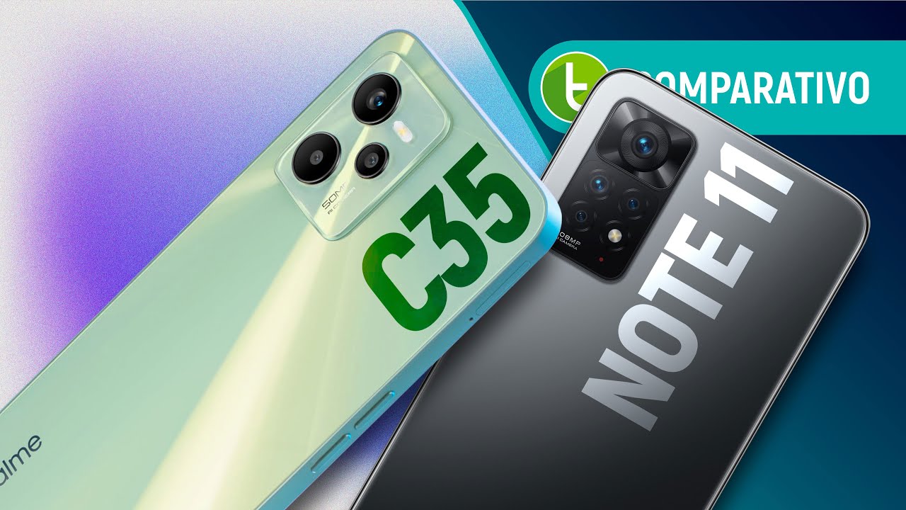 REDMI NOTE 11 vs REALME C35: qual CELULAR chinês tem o MELHOR CUSTO-BENEFÍCIO? | Comparativo