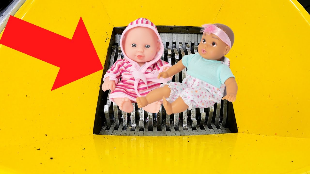 Shredder VS BABY- Top Shredder Machine Home Experiment Compilation