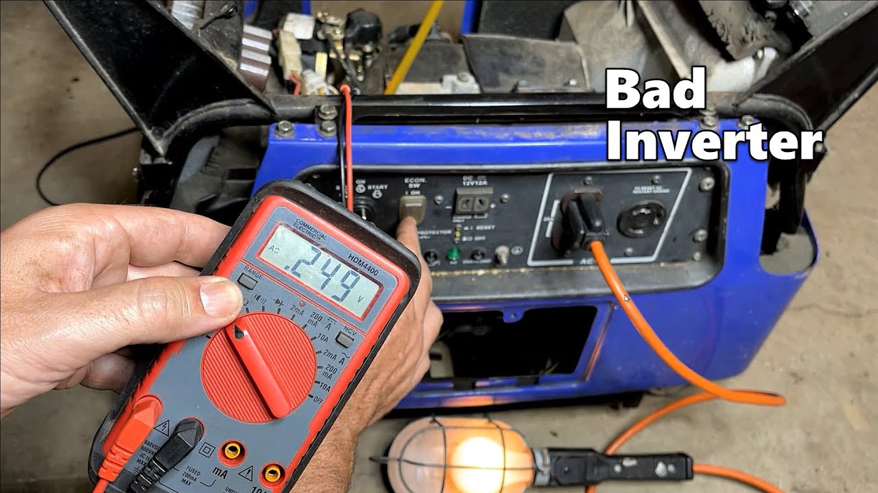 Yamaha EF3000iSE Inverter Generator (Part 1) - No Power Output (Bad Inverter Module?)