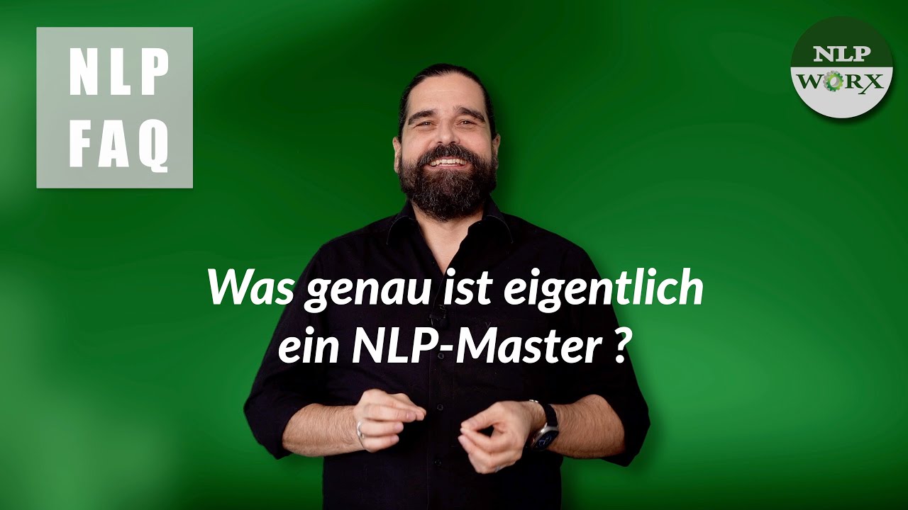 Was ist eigentlich ein NLP-Master?