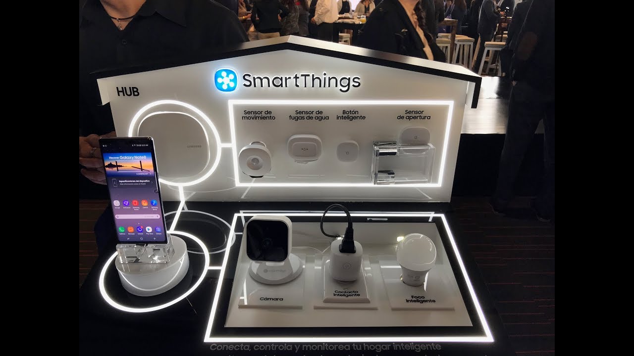 Crea tu casa inteligente con el kit SmartThings de Samsung y Telcel