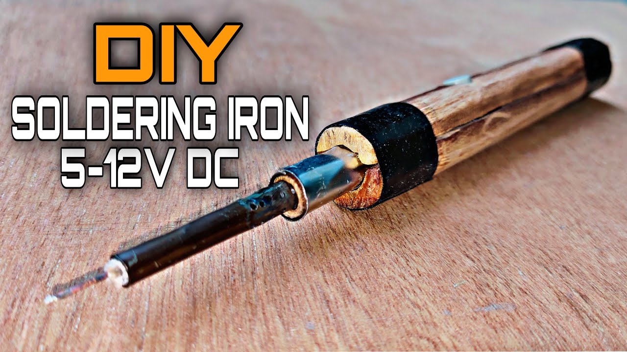 How to Make 5-12V DC Mini Soldering Iron 45watts |DIY l