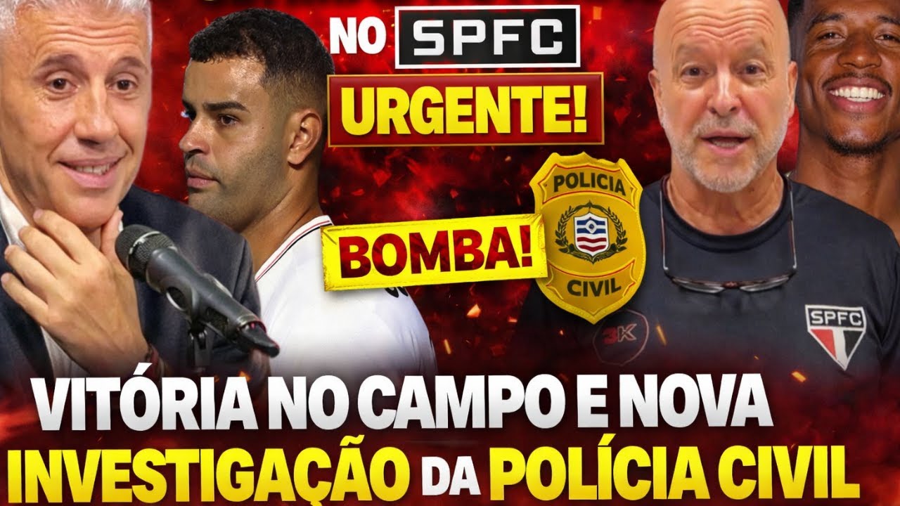 ÚLTIMAS NOTÍCIAS NO SPFC - PROPOSTA POR M.ANTÔNIO - VOLTA DO ALISSON - POLÌCIA NO SOCIAL - INCRÍVEL