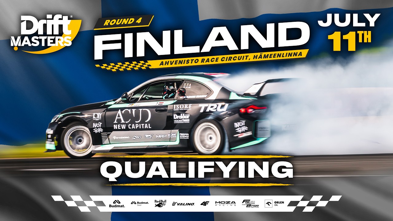 Drift Masters Round 4 2026 &bull; Finland &bull; Qualifying LIVE