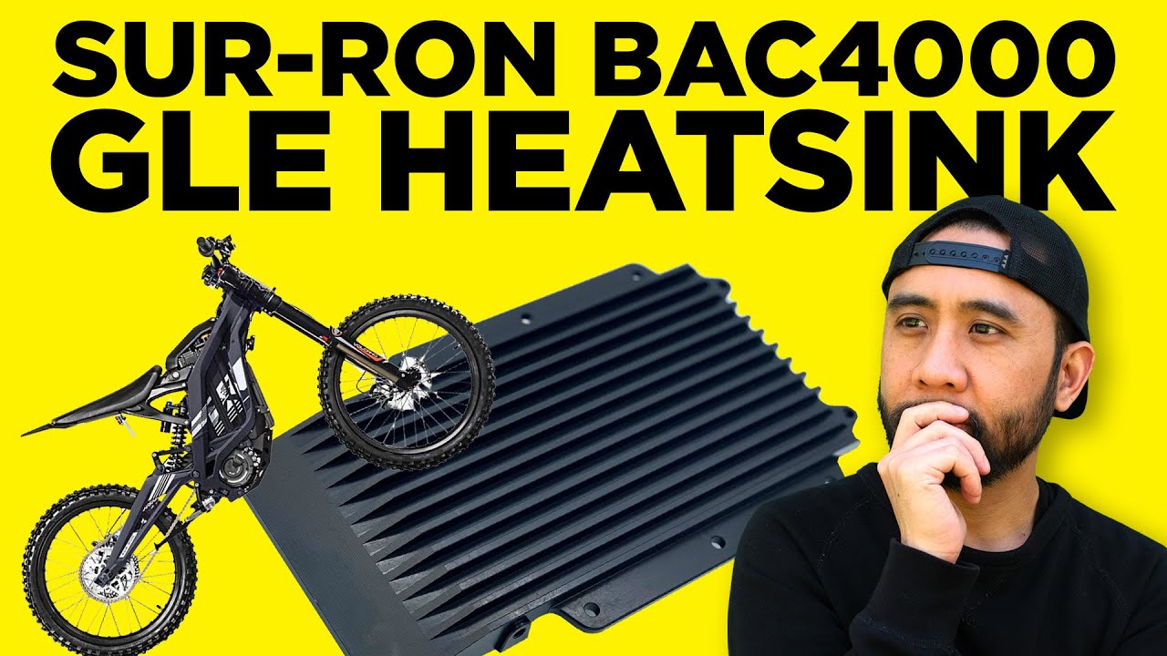 Sur-Ron GLE BAC4000 Heatsink Install & New Rider Reaction | RunPlayBack