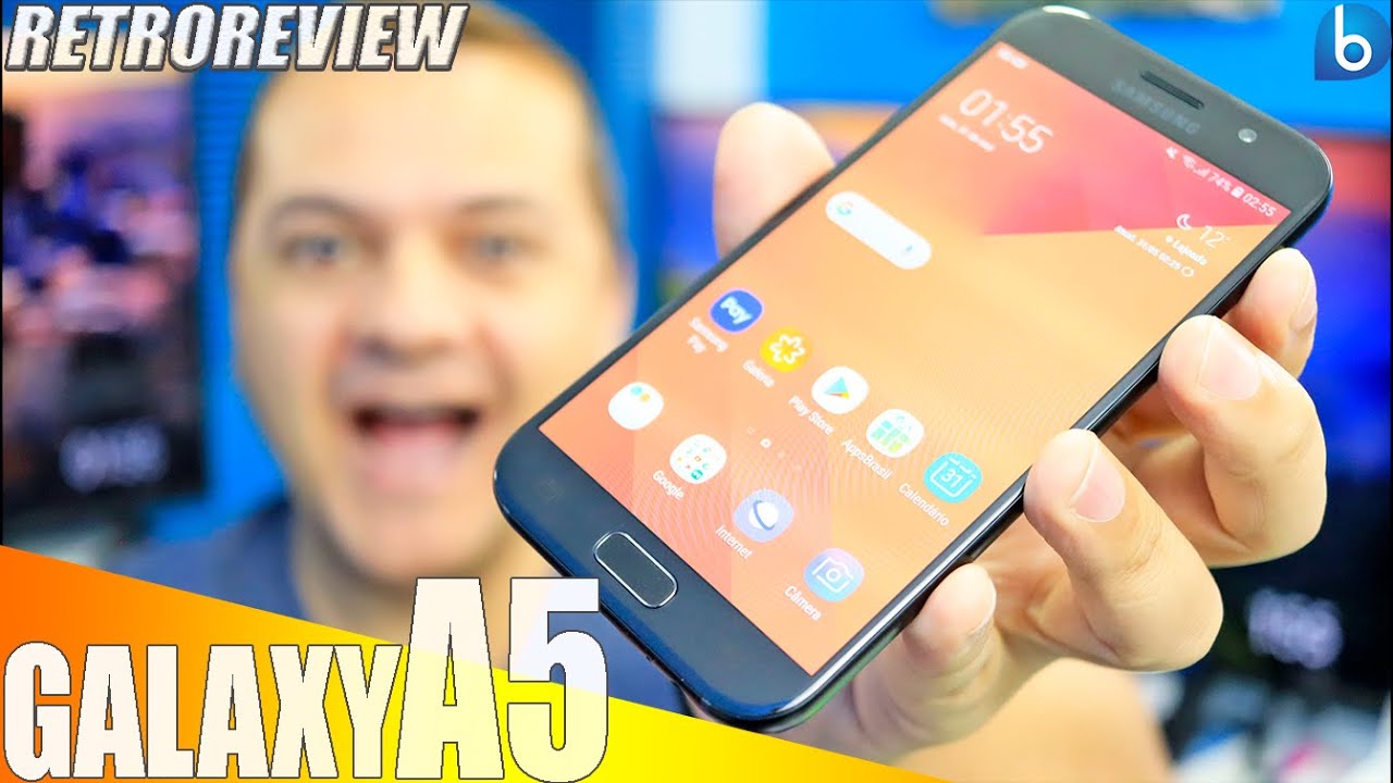 GALAXY A5 2017 | LIGOU e est&aacute; FUNCIONANDO! Ser&aacute; que DEU CERTO? Retroreview