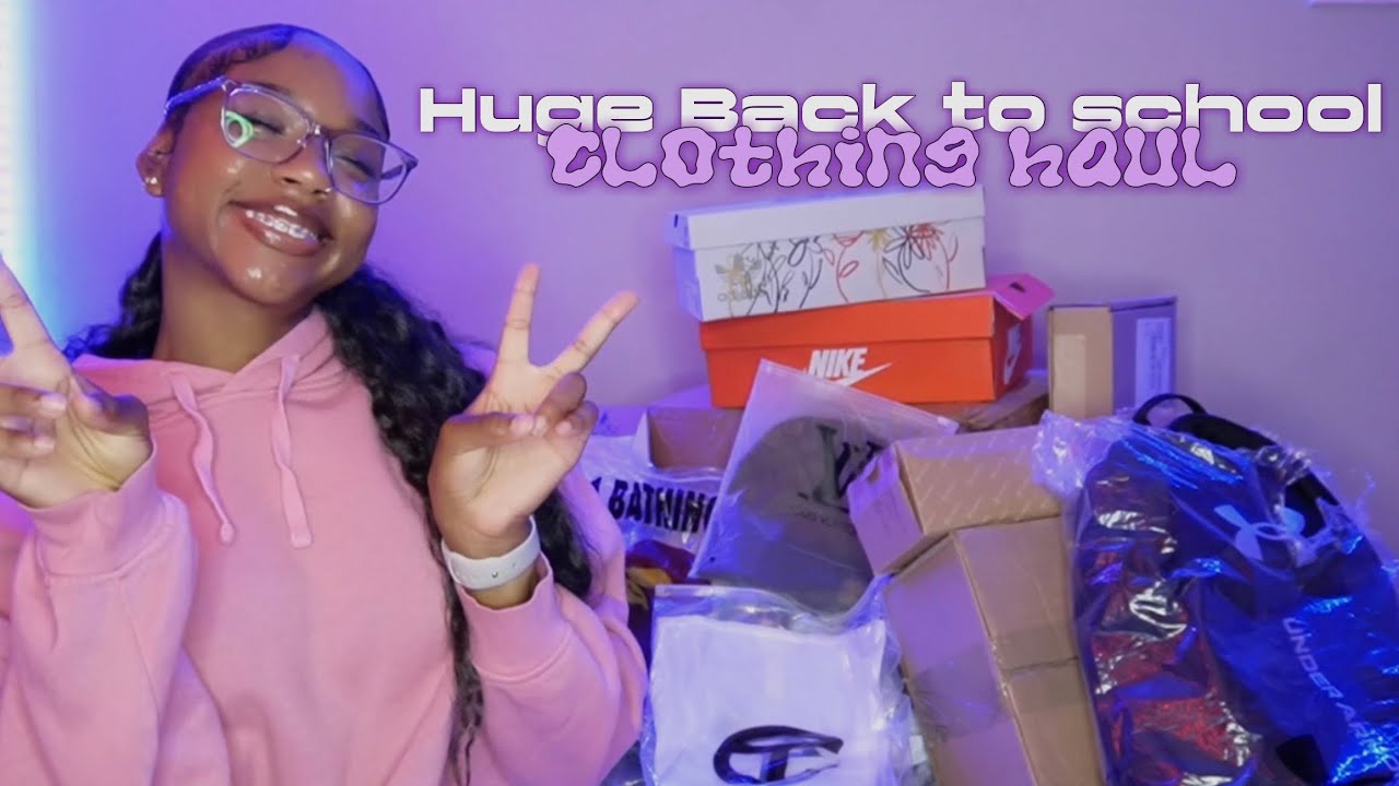 HUGE BACK TO SCHOOL CLOTHING HAUL | shein, skims, essentials, fashionnova, telfar, etc...
