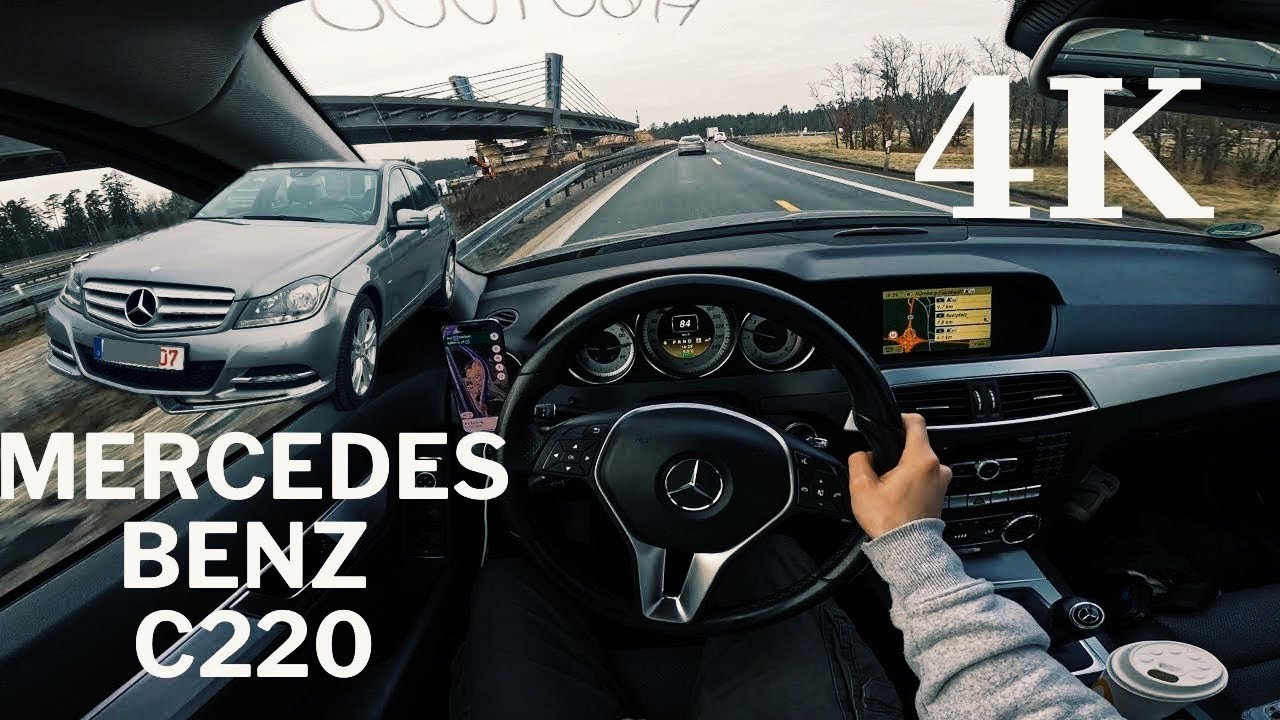 Mercedes-Benz C220 CDI (Blueefficiency) 7G-Tronic /Test Drive /4K