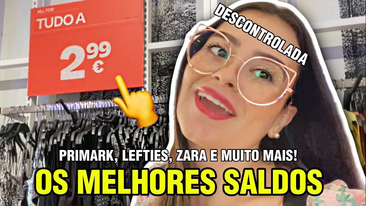 OS MELHORES SALDOS DE PORTUGAL: PRIMARK, LEFTIES, ZARA, H&M, BERSKA, PULL&BEAR…