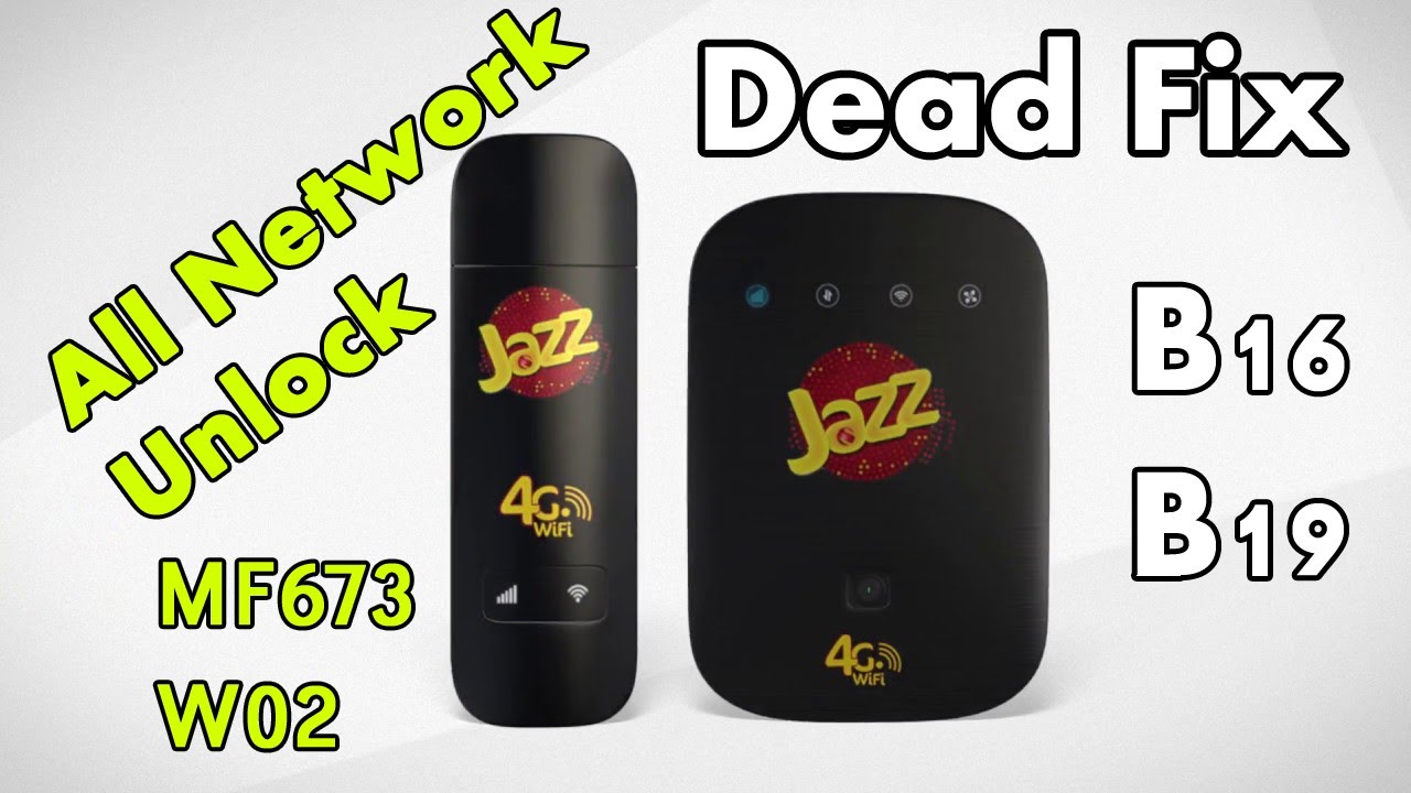 Jazz 4G MF673 Dead Fix Solution 2020 | All Network Unlock | Free Solution