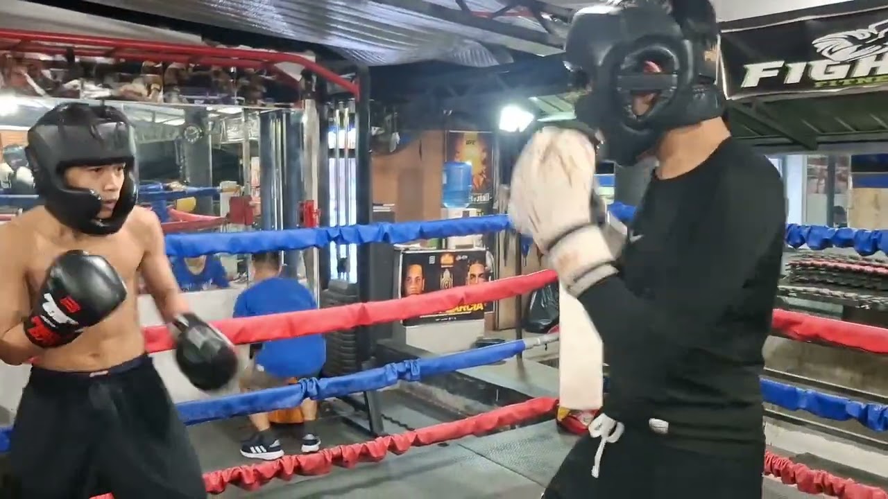 Ganito  mag sparring mga boxer ni coach lods  walang awa awa #coach #boxing #vlogger