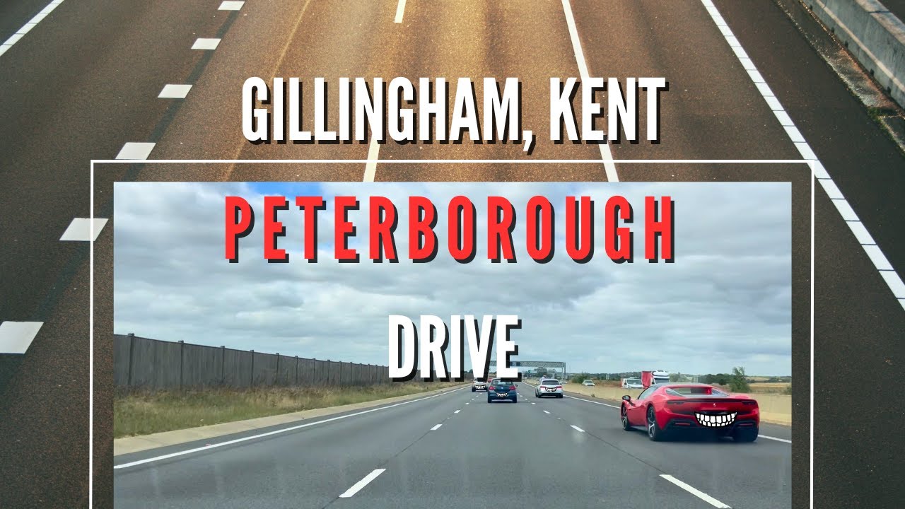Gillingham - Peterborough No Music Drive | A2-M25-M11-A14-A1-A1139 | August 2025