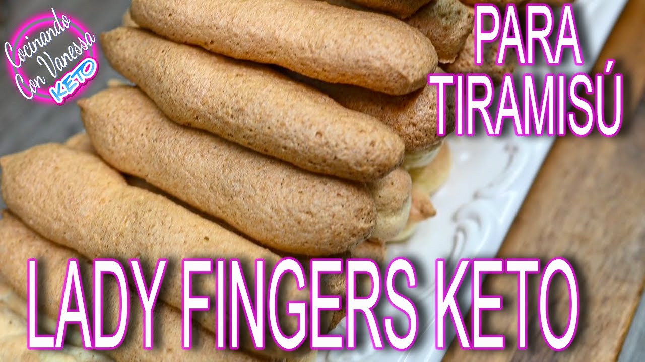 LADY FINGERS KETO SUPER FACIL DE PREPARAR PARA PERDER PESO