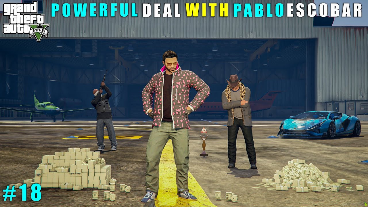 Pablo's Escobar Mystery (Black Box) Deal With Gifty | GTA V GAMEPLAY