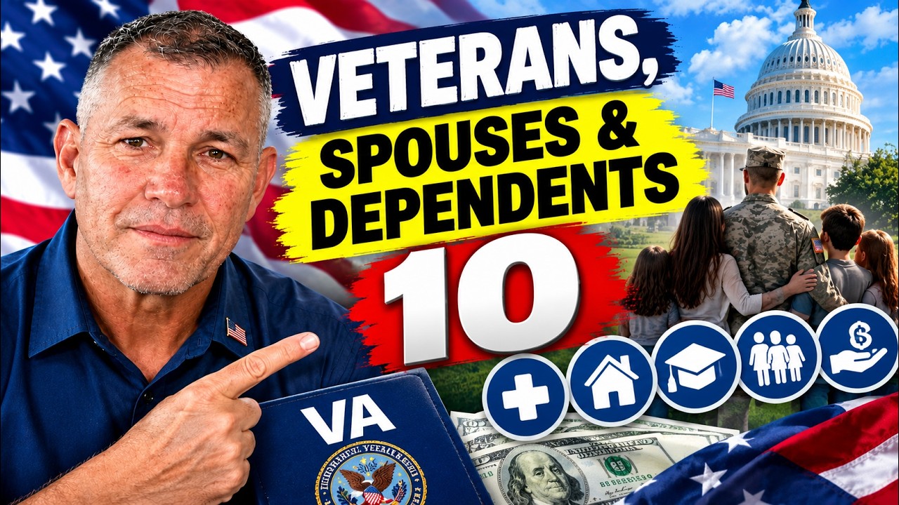 New VA Update for Veterans, Spouses & Dependents &mdash; 10 Benefits Many Veterans Miss
