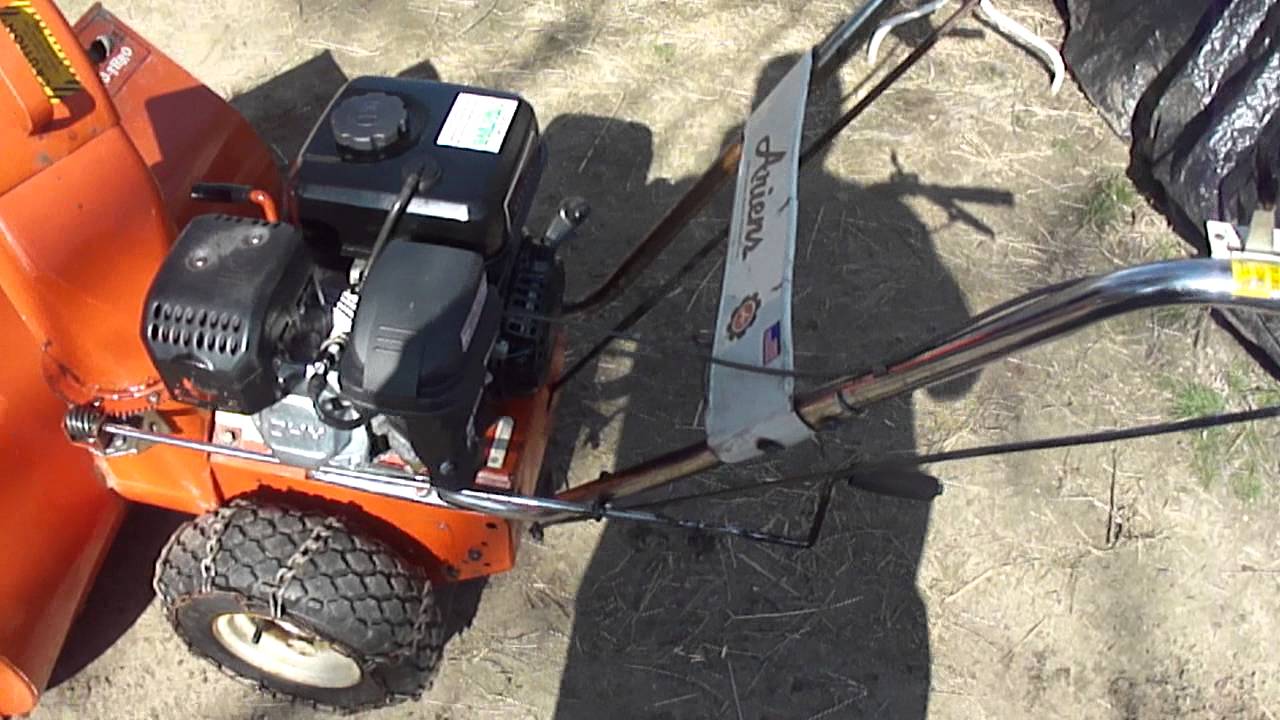1971 Ariens Sno-Thro 32 wide with Predator 212cc Start and run
