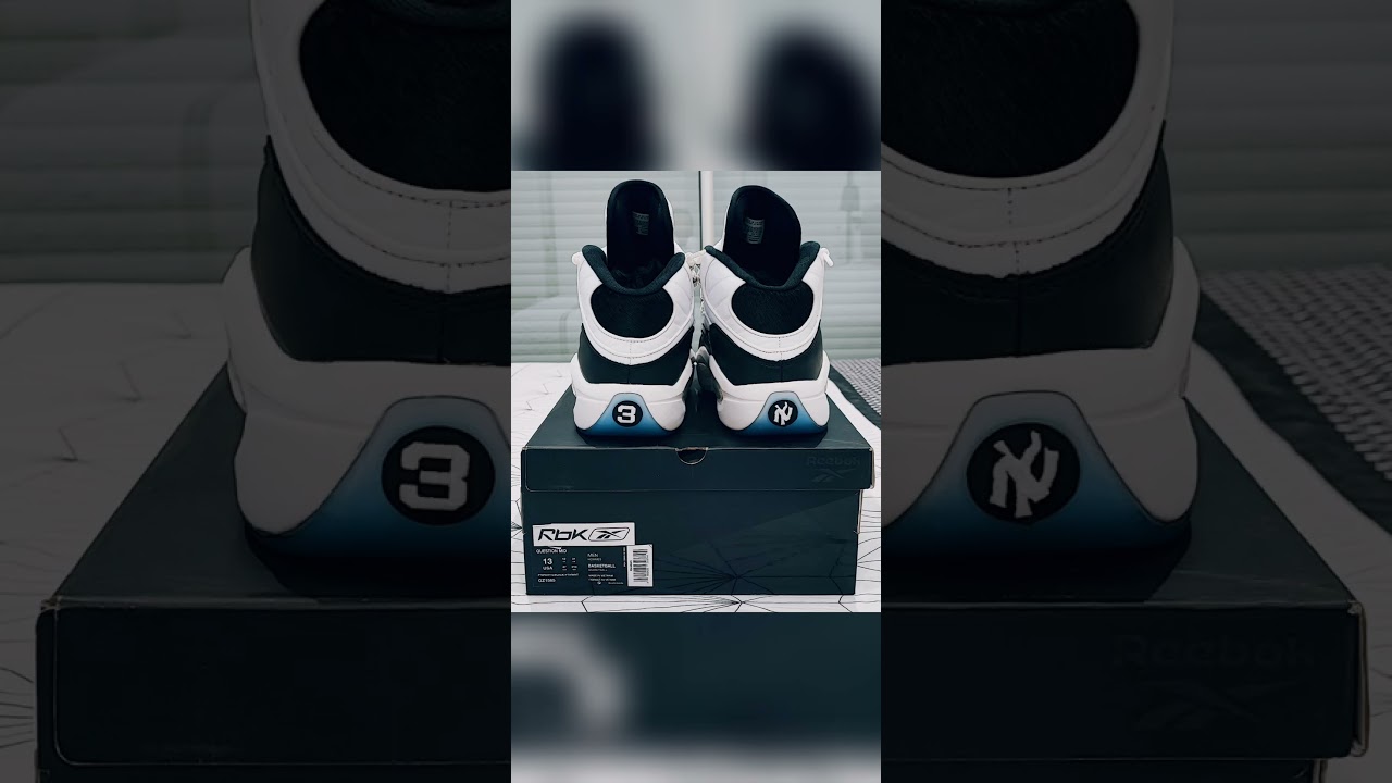 Reebok Question MID x Tyrell Winston (Footwear White / Core Black / Footwear White) 2022.