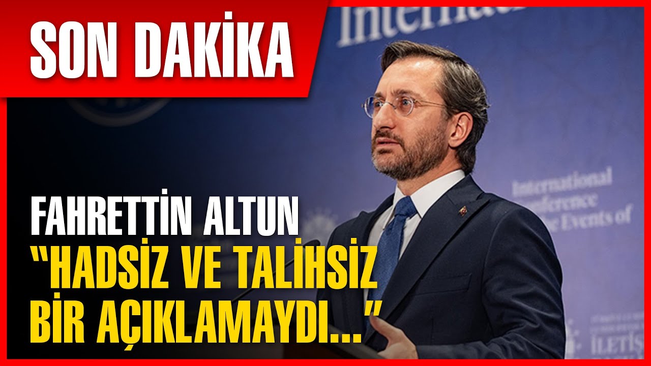 İletişim Bakanı'ndan İddialara Cevap | Son Dakika Haber