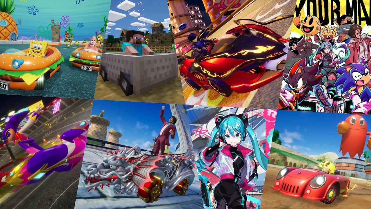 All Free and Paid DLC Released in 2025 (+ Pac-Man!) - Sonic Racing: CrossWorlds