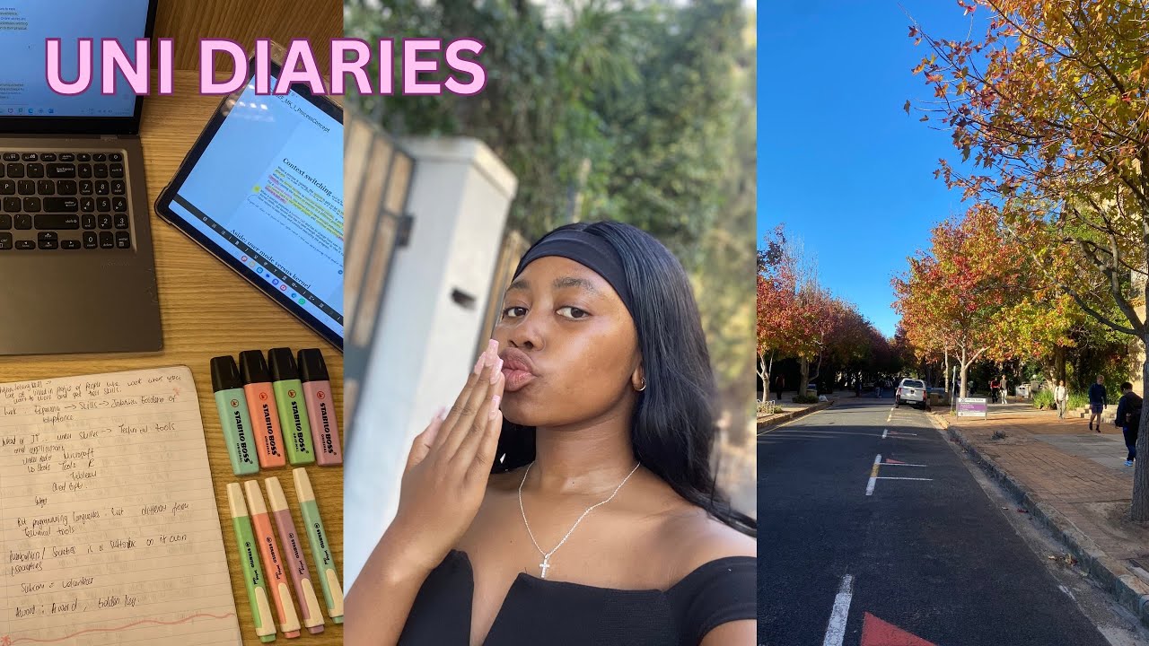 Uni Diaries | productive days | UCT  final year computer science student