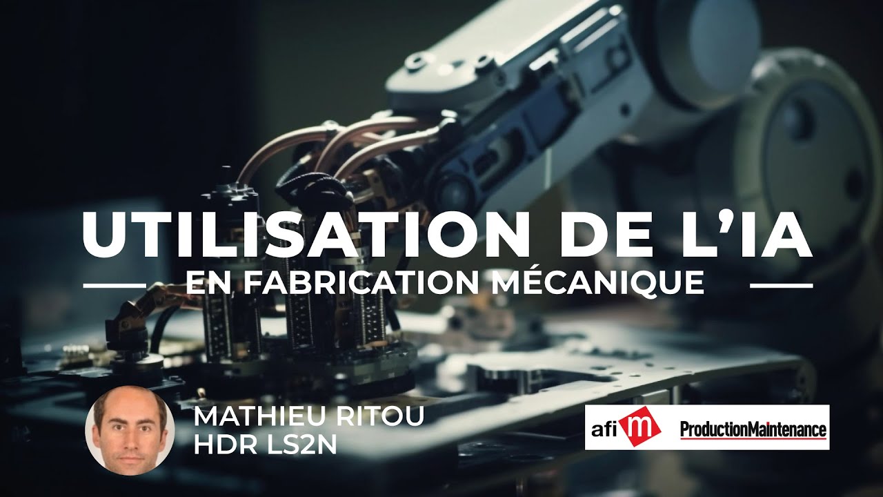 Utilisation de l’intelligence artificielle en fabrication mécanique