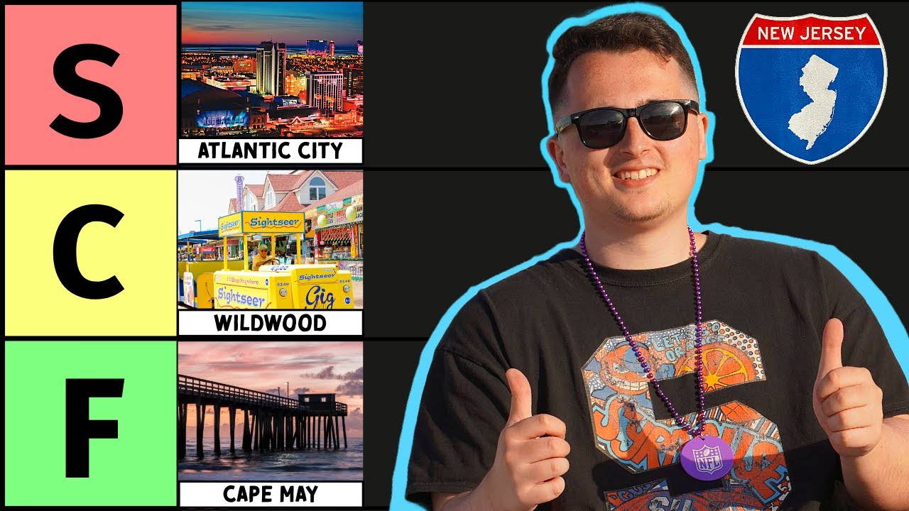 Ranking EVERY Town on The Jersey Shore!! (Tier List Edition)