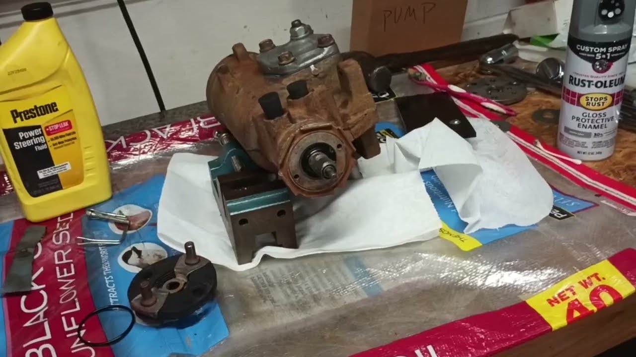 Saginaw 708 Steering Gearbox Reseal Part 2 #chevyblazer #saginaw