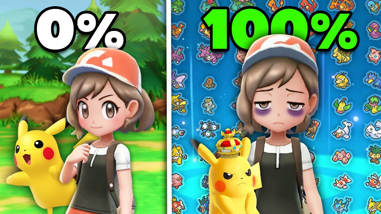 Я рискнул всем своим сохранением, чтобы пройти Pok&eacute;mon Let's Go на 100%.