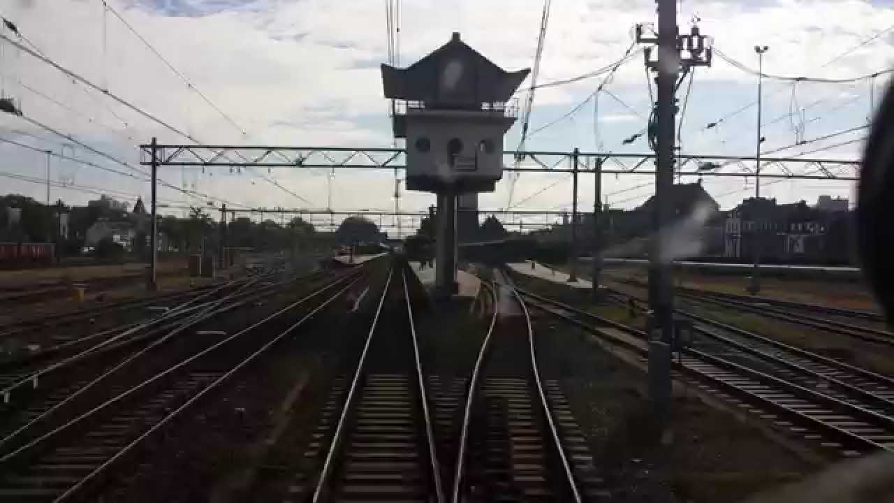 Cabinerit Sittard - Maastricht Randwijck als Sprinter 6839 met Mat 64 Plan V 479 Oktober 2015