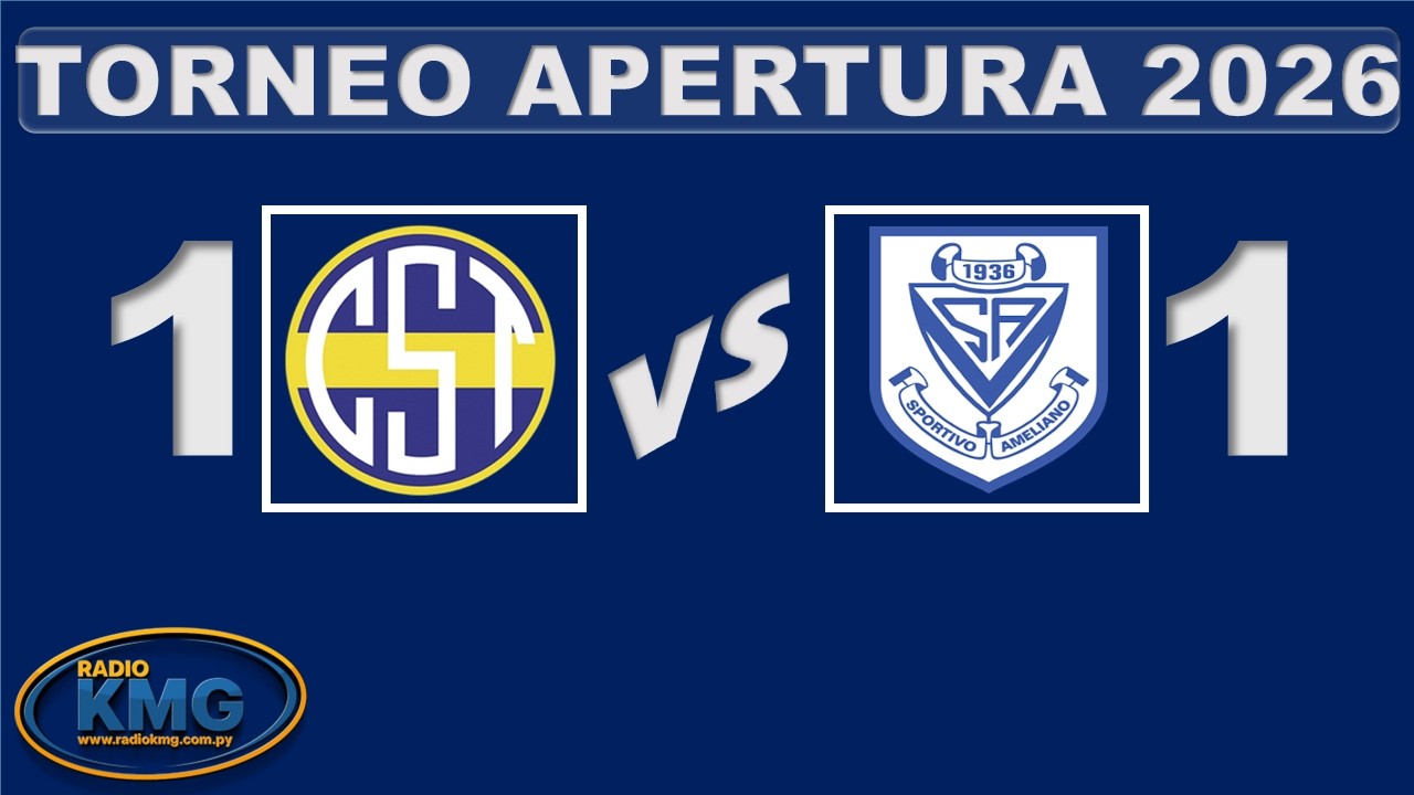 SP. TRINIDENSE VS SP. AMELIANO// TORNEO APERTURA PY. 2026// FECHA 11 DE 22
