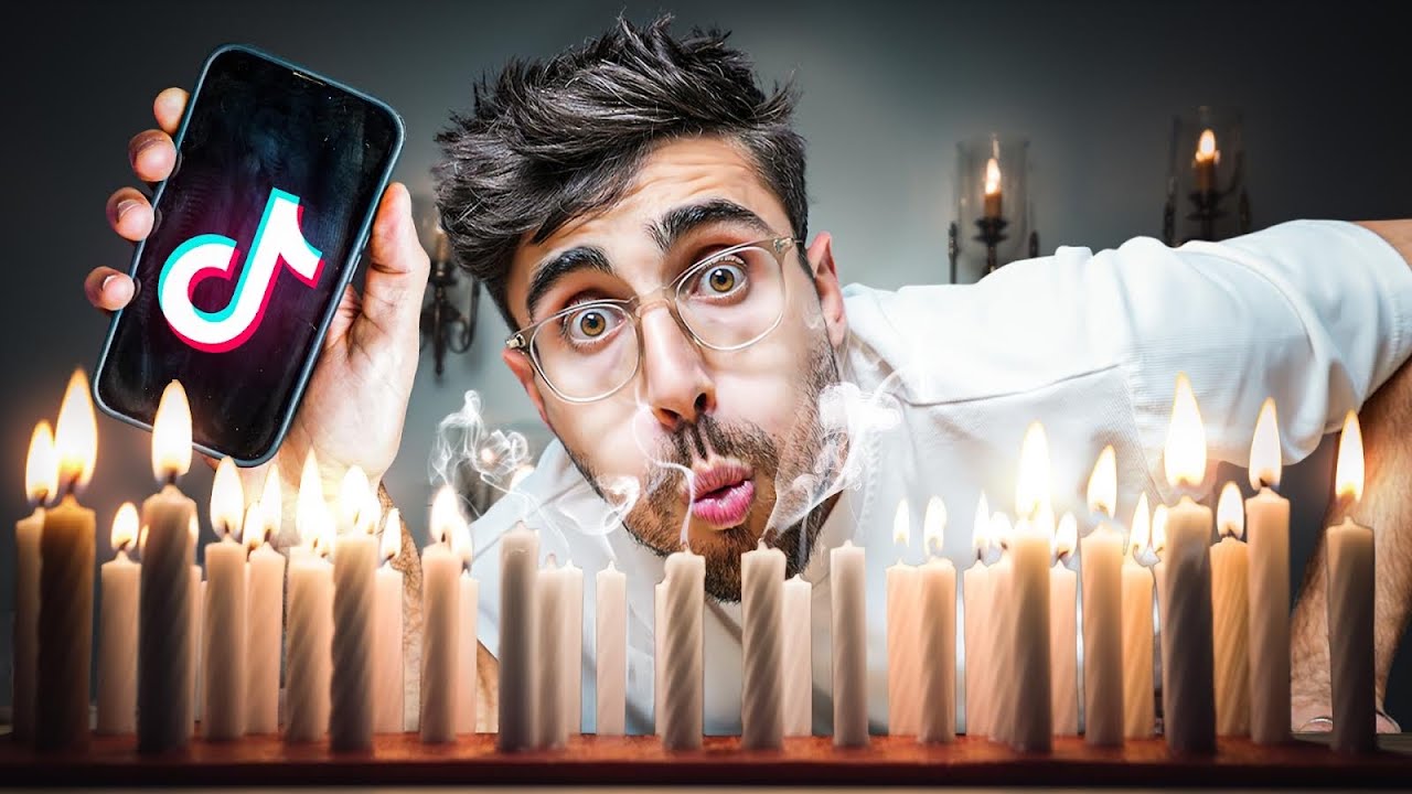 עשיתי טרנדים ויראלים מהטיקטוק במשך 24 שעות!!!