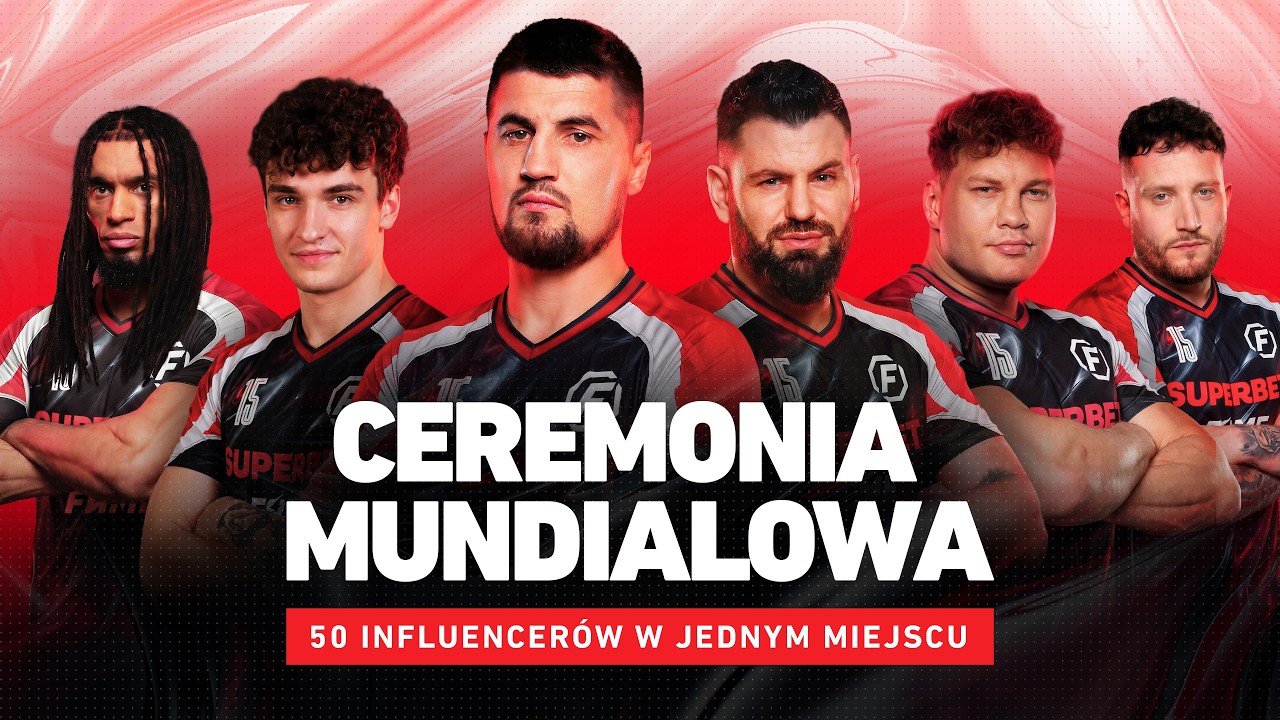 CEREMONIA MUNDIALOWA: 50 Influencer&oacute;w w jednym miejscu (FAME x Superbet)