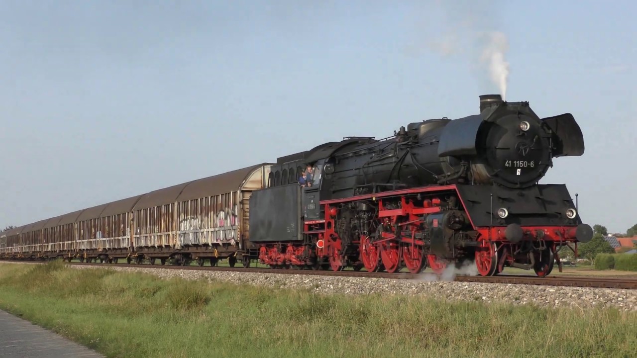 Dampfloks vor Güterzügen (mit 44 1486, 44 546, 41 1150, Mazutka u.v.m.) (HD)