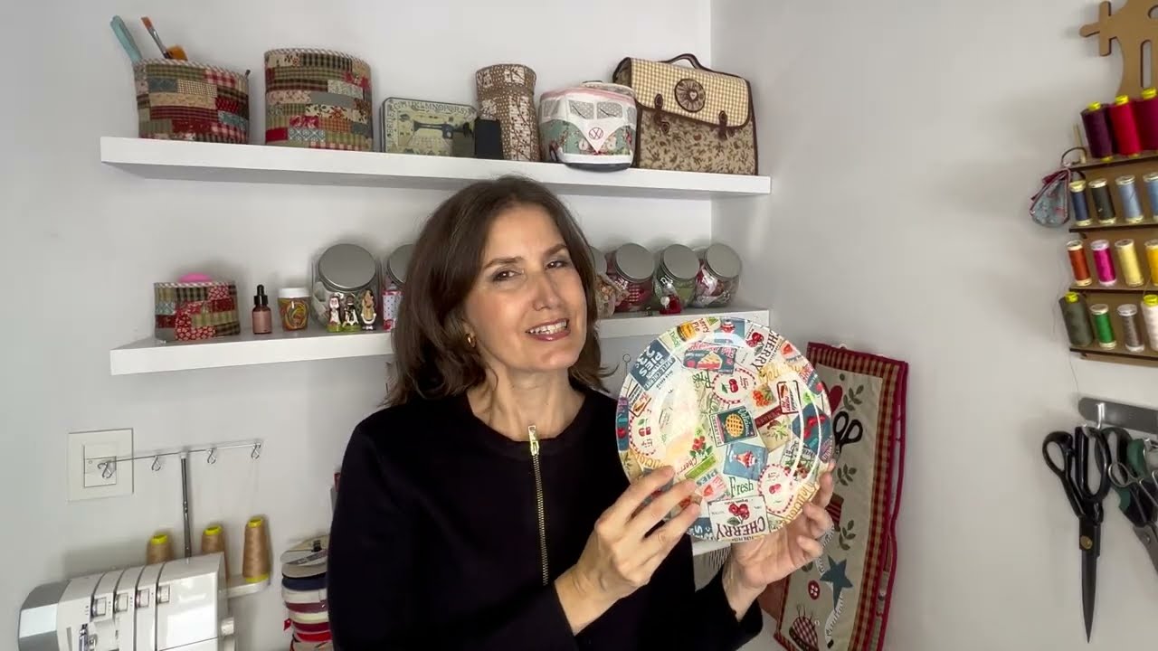 DIY Crea tu propia vajilla con tu tela favorita