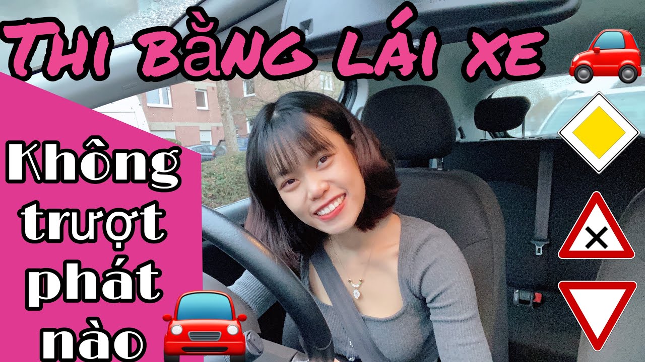 THI BẰNG LÁI XE Ở ĐỨC KHÓ KHÔNG? HẾT BAO TIỀN?  (hãy đọc cả phần mô tả)