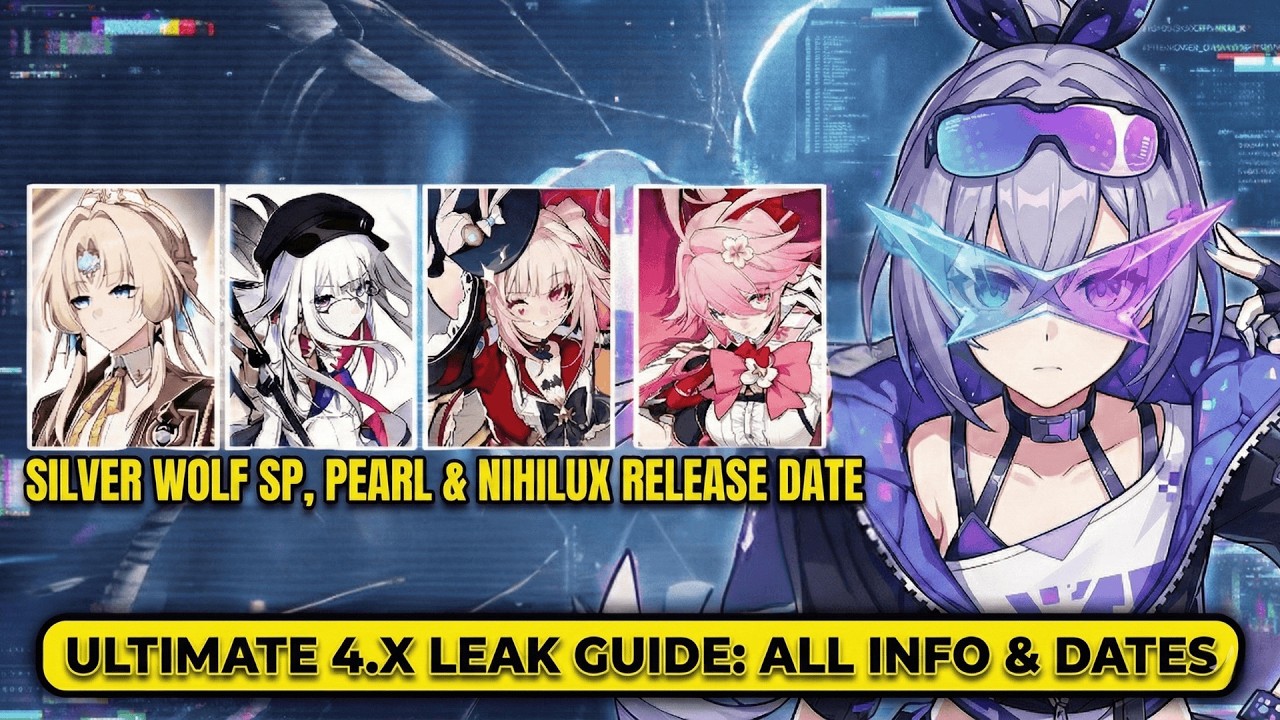 Honkai: Star Rail Version 4.X LEAKS - Silver Wolf SP, Pearl & Nihilux Release Date