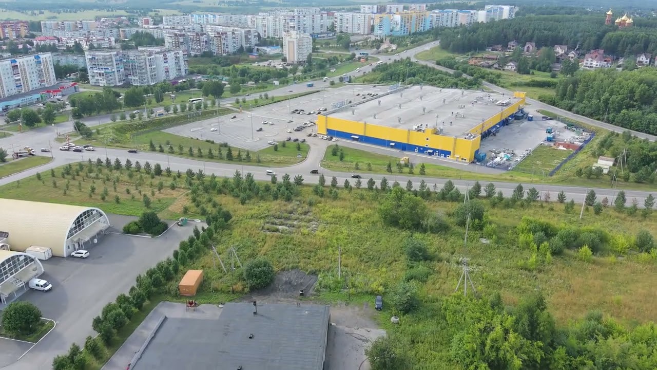 Прокопьевск с высоты птичьего полета