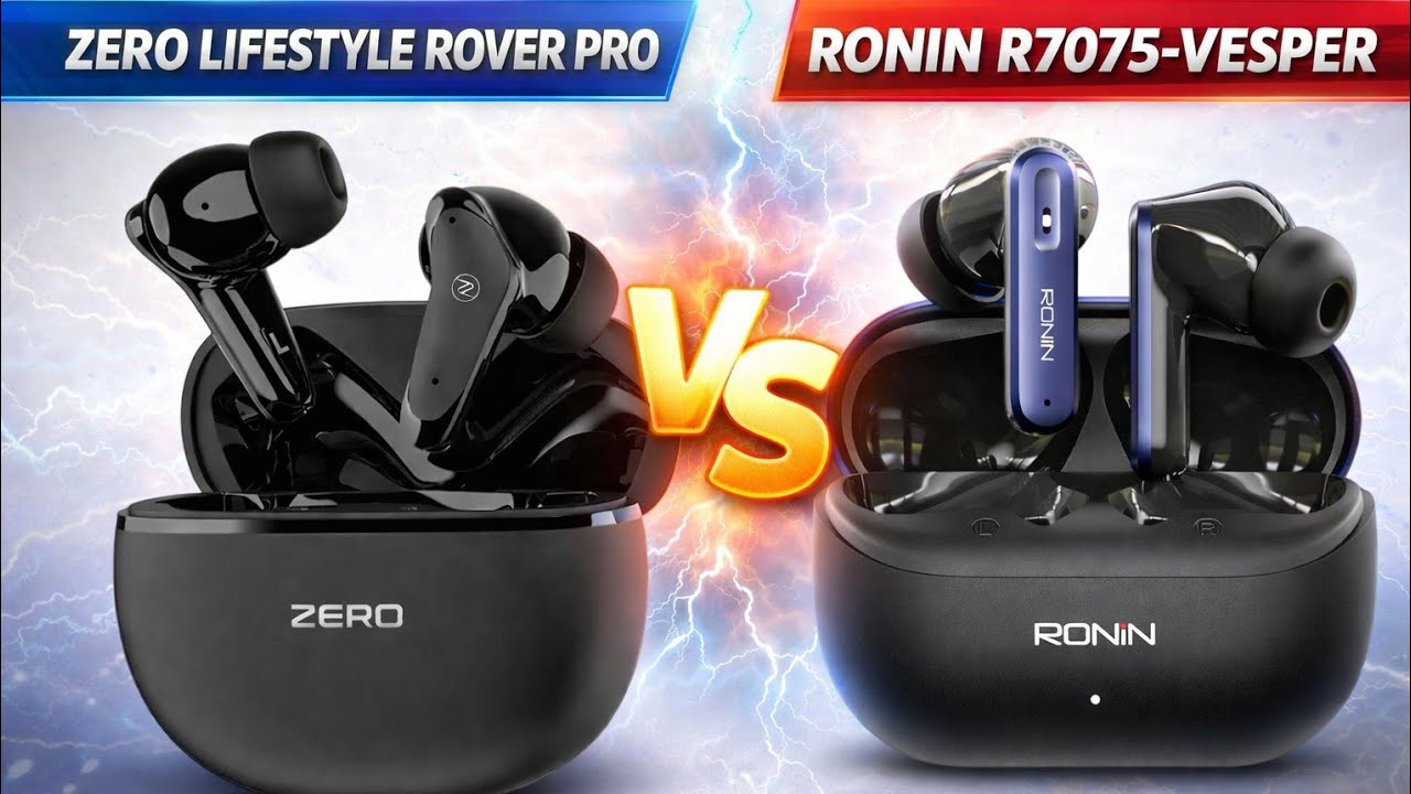 Ronin R7075 (Vesper) VS Zero Lifestyle Rover Pro – TRUE Earbuds Comparison! 🎧🔥